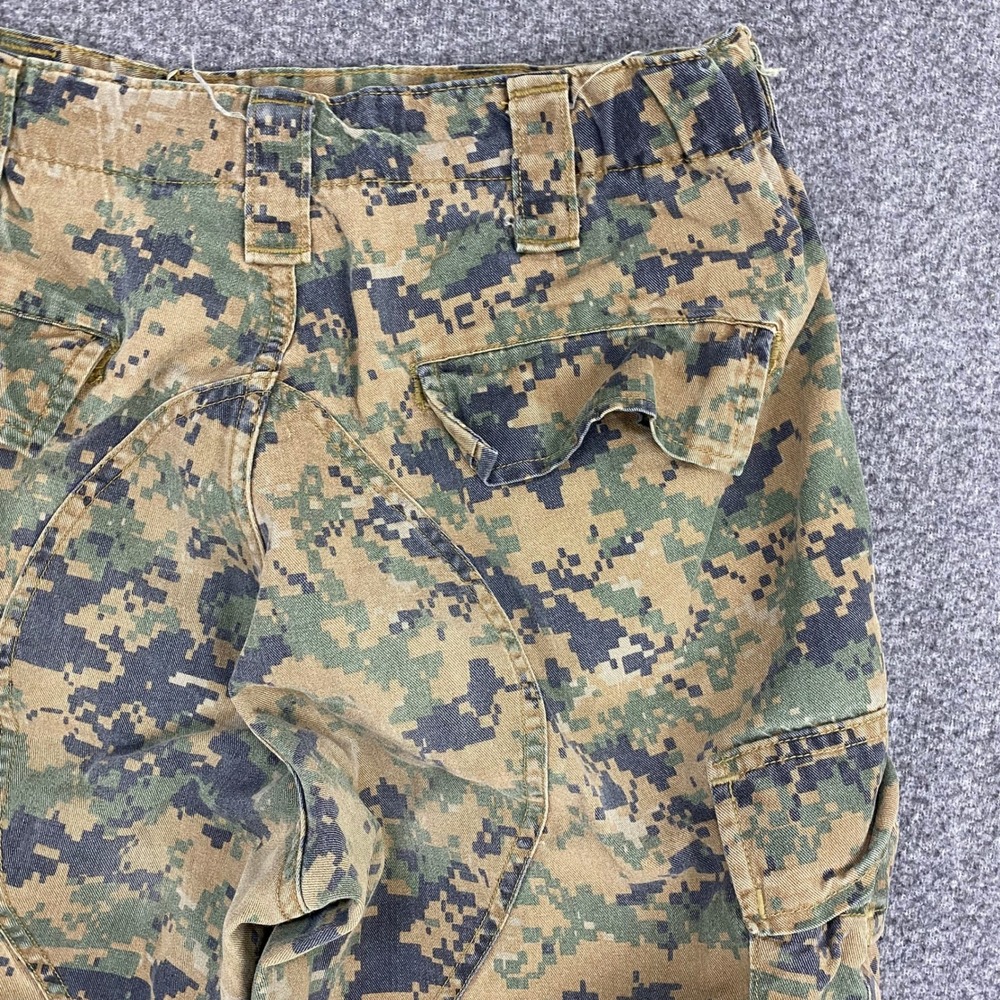 USMC FROG Woodland MARPAT Combat Trousers Mens M-R Green‎ Camo USA Military - Picture 14 of 14